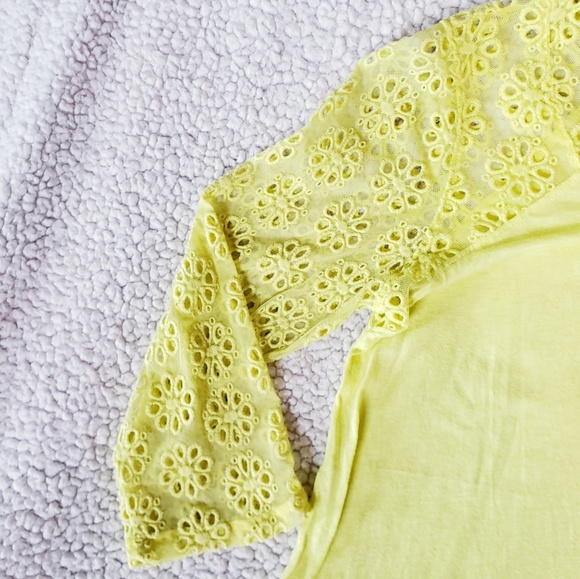 Fossil Lace Sleeve Top - Picture 4 of 6